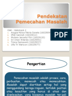 Pendekatan Pemecahan Masalah