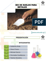 Analisis de Muestreo de Suelos