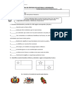 Prueba de  síntesis historia primer trimestre 3°