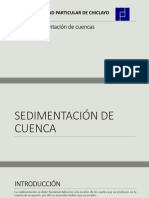 Sedimentacion de Cuenca