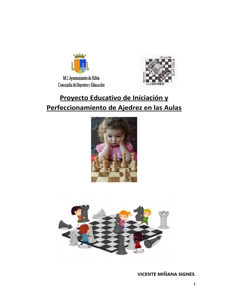 Ajedrez: Educación y Desarrollo Infantil | PDF | Ajedrez | Aprendizaje