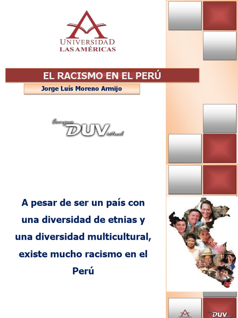 Racismo y Discriminación en el Perú | PDF | Discriminación | Métis