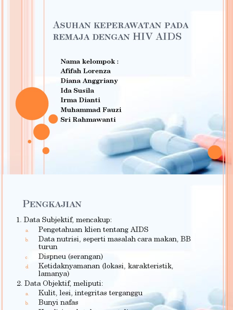 Asuhan Keperawatan Pada Remaja Dengan HIV AIDS | PDF