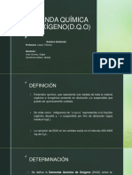 Demanda Química de Oxígeno (Dqo)