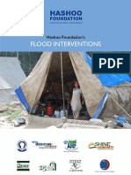 Hashoo Foundation's Flood Interventions