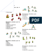 Tipos de Movimientos Corporales