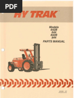 Manual de Partes Hytrak 642B, 644, 842B, 844