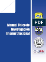 Manual Unico de Investigacion F G R PDF