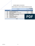 Control de Protocolos y Avance