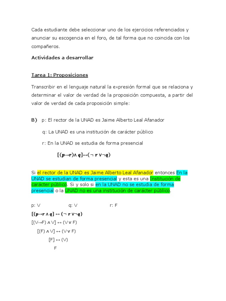 Paso 2 Logica Matematica Proposicion Filosofia Contemporanea
