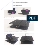 6 DOF Robot Arm Installation Diagram