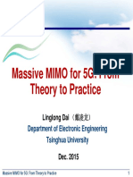 Massive MIMO For 5G - From Theory To Practice - Tsinghua - Linglong Dai