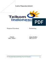 Laporan PKL Telkom PDF