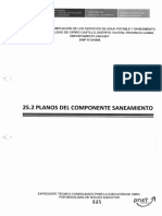 Planos Del Componente Saneamiento PDF