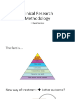 Clinical Research Methodology