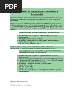 Frmulas de Conversin de Temperatura | PDF | Celsius | Fahrenheit