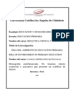 Segunda Actividad de Investigación Formativa Tarea