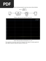 Result: Diagram 1: Open-Loop Water Temperature Control System