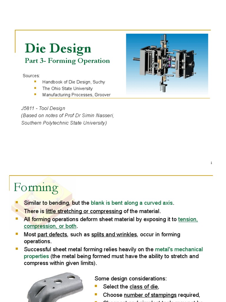 Dies-3-130918074155-Phpapp02 Die3 - Design Process PDF | PDF | Sheet ...