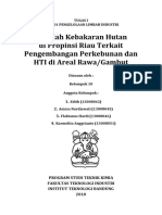 Kebakaran Hutan Di Propinsi Riau