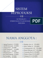 Sistem Reproduksi: S1 Tingkat 1 Stikes Hang Tuah Surabaya 2015/2016