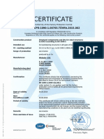 En 1090-1 Certificate 2016