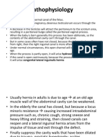 Pathophysiology of Hernia