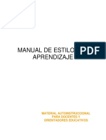 Manual Estilos de Aprendizaje 2004