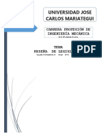 Reseña de Legislación Ambiental