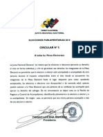 Circular 5 CNE