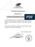 Circular 12 CNE