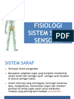 Fisiologi Sistem Saraf Sensorik