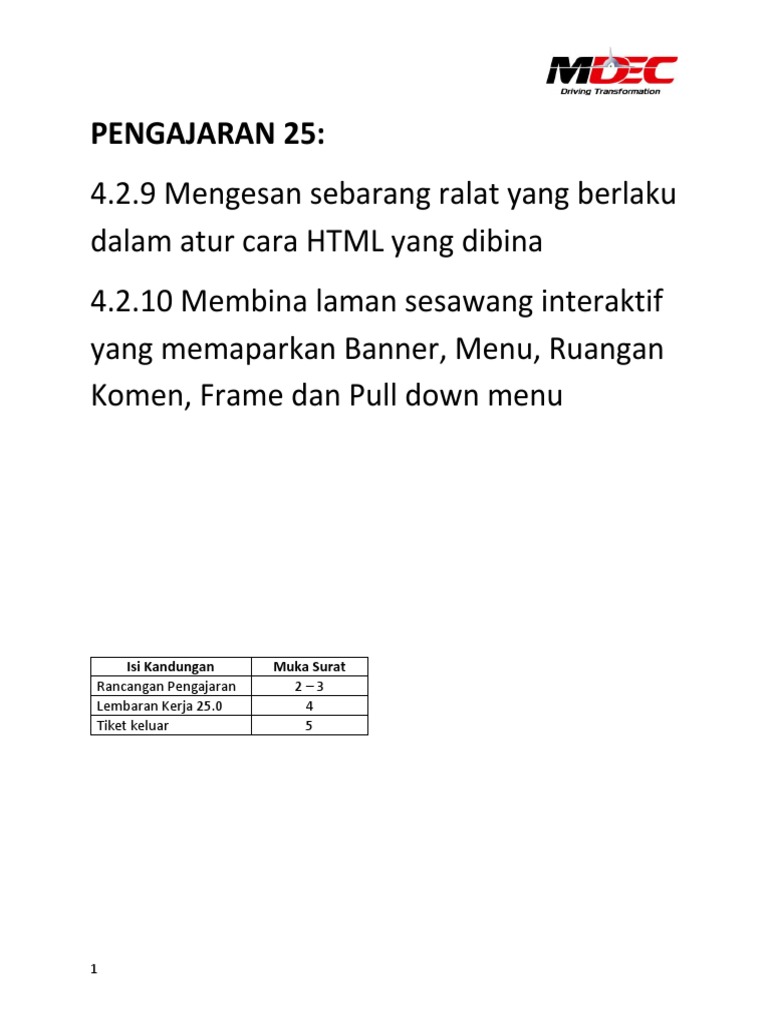 Pengajaran 25 270416