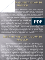Sejarah Masuknya Islam Di Maluku