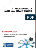 Kartu Tanda Anggota Nasional KTAN Online