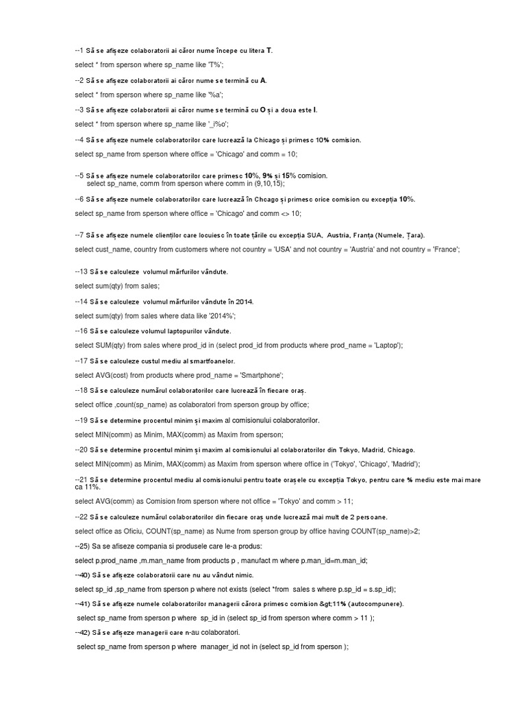 SQL | PDF