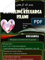 KONSELING KELUARGA ISLAM 2016.pptx