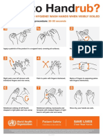 How To HandRub Poster PDF