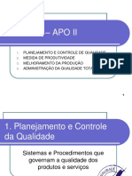 Administração Da Produção II - Unidade 3