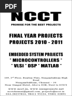 Download 1 --- 2010-11 - Embedded Projects List 2010 - Non IEEE Embedded Electronics Electrical Communication - New Projects List by esskayn16936 SN38044555 doc pdf