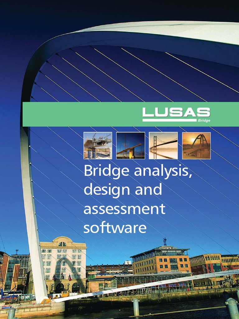 Lusas Bridge Full Brochure Email Version Pdf Structural Load Buckling