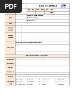 English RPH Template