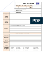 English RPH Template