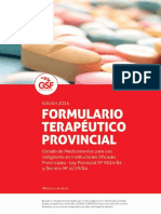 FORMULARIO TERAPEUTICO Provincial Sta Fe