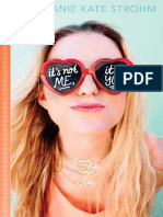 It's Not Me It's You (Point Paperback Excerpt)