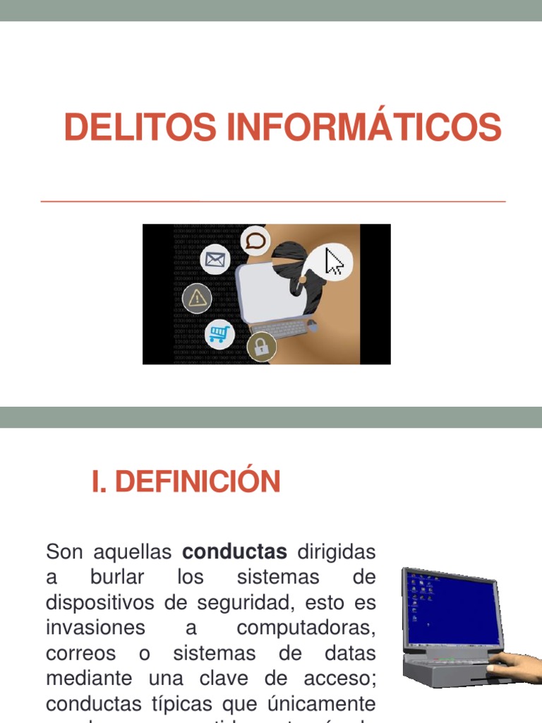 Definición y Tipos de Delitos Informáticos | PDF | Cibercrimen | Justicia