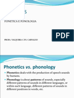 Phonetics Vs Phonology
