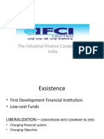The Industrial Finance Corporation of India