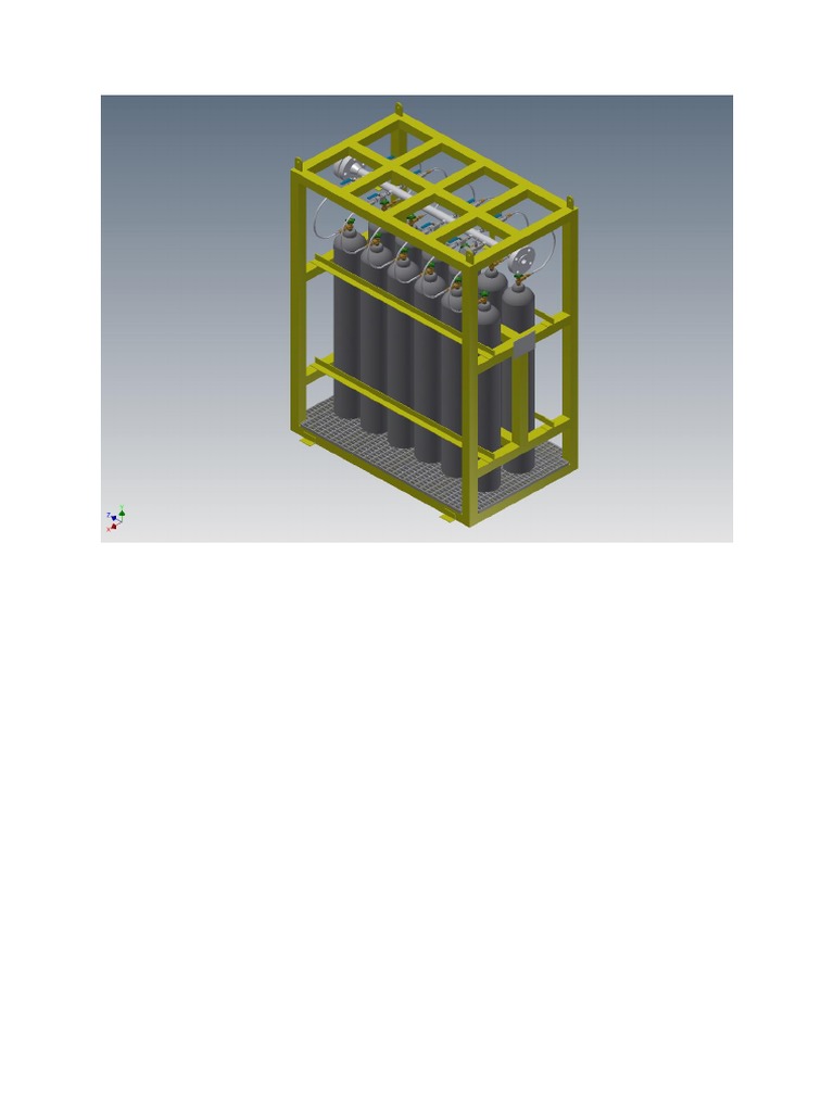 Nitrogen Bottle Rack PDF