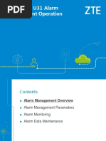 08 NetNumen U31 Alarm Management Operation - 50P